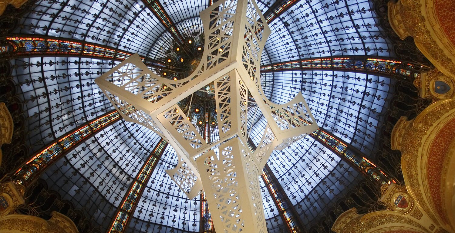 Conception de décor Galeries Lafayette