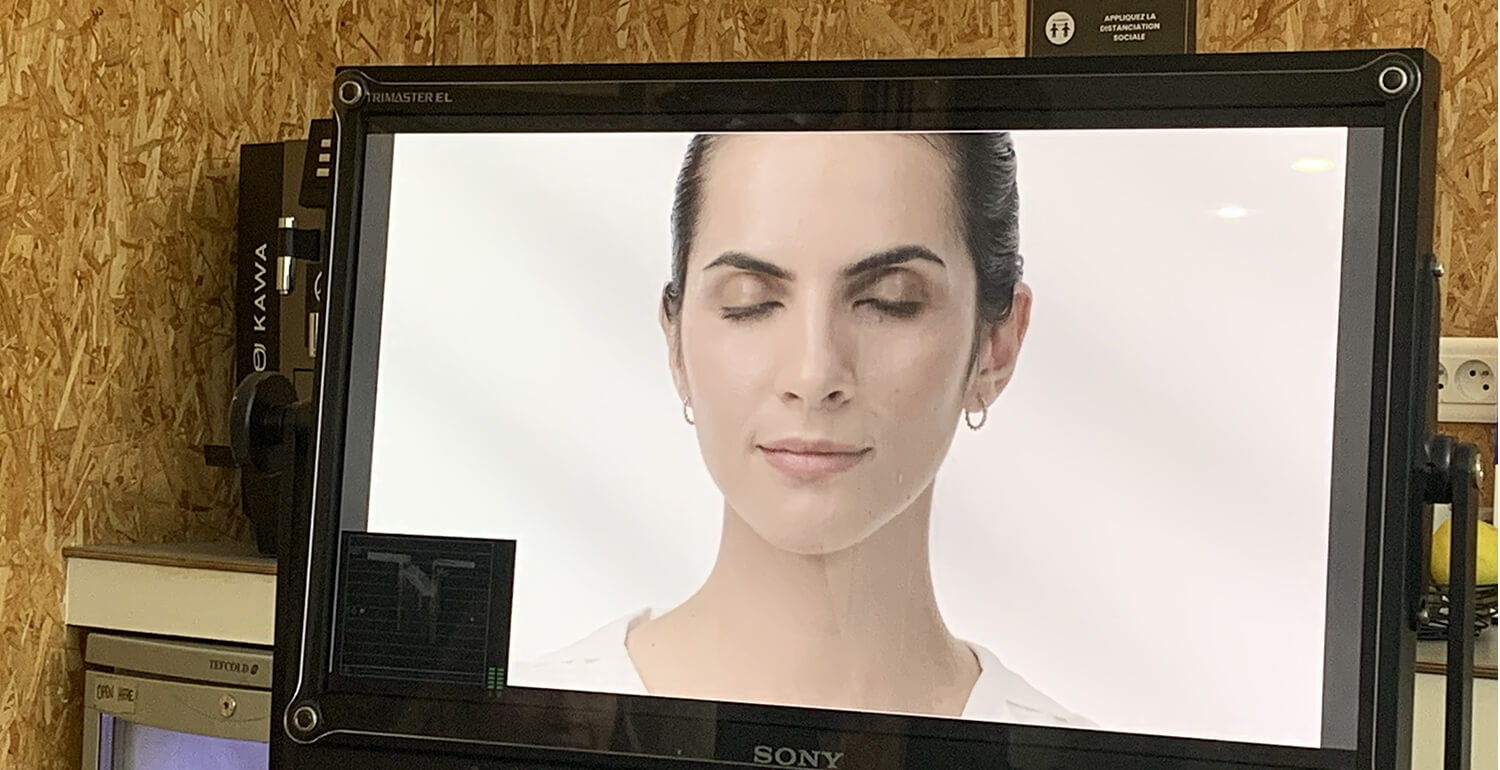 Shooting photo MyBlend Clarins