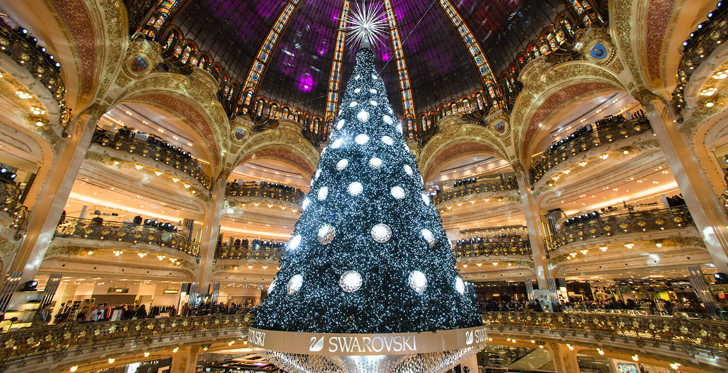 Sapin de noel Swarovski